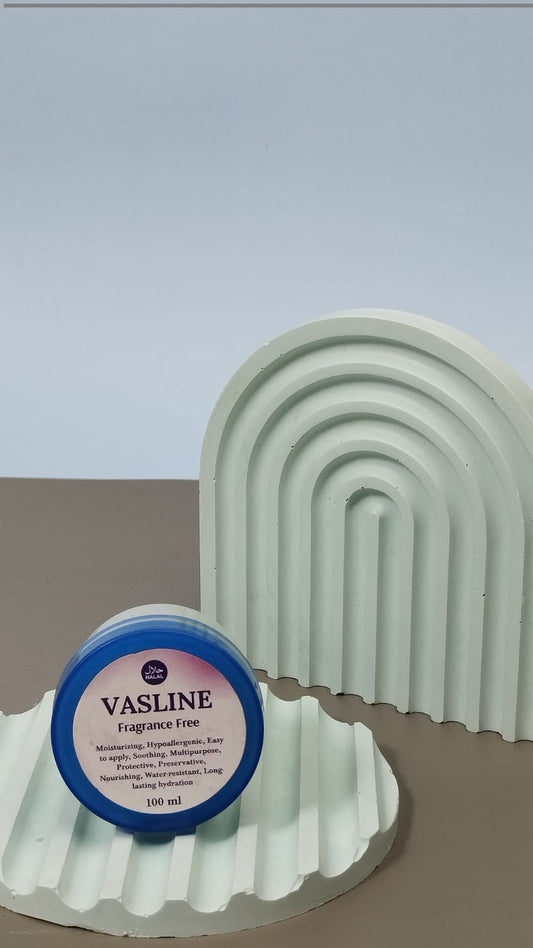 Fragrance Free Vaseline for Hajj and Umra - Ihram Safe , Halal , Skin Protection