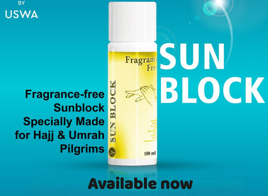 Fragrance Free Sun Block 100ml - Solid Packing For Travel