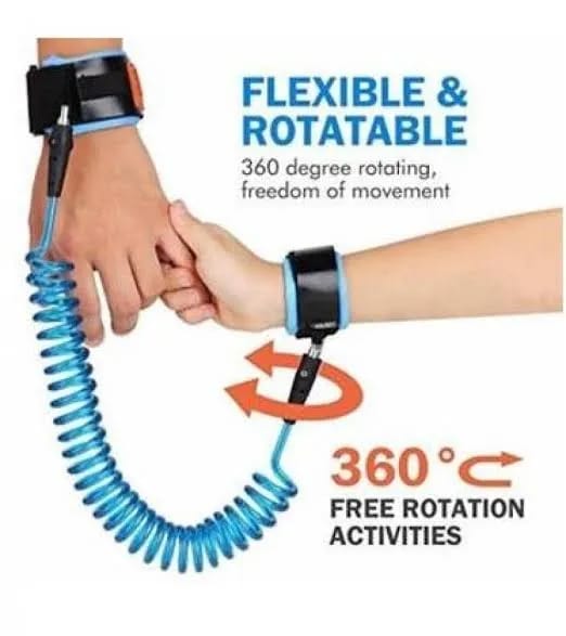 Safety Child Anti Lost wrist with magnet lock | Kids safety harness for umrah and parks