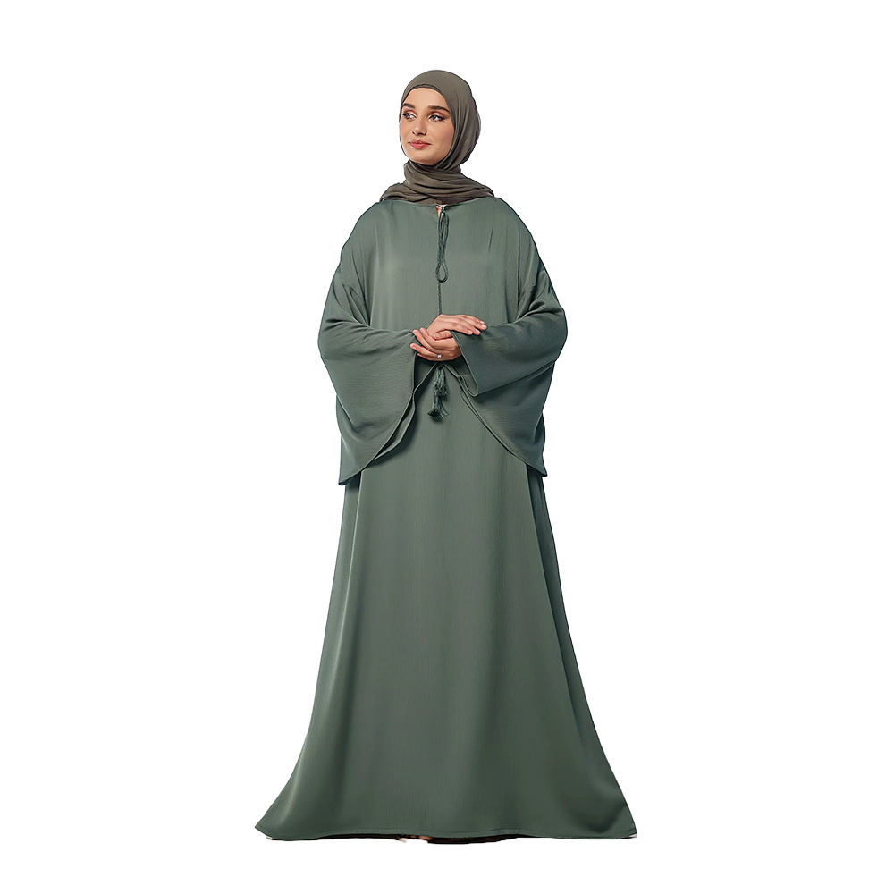 Abaya Flowing Grace - Olive