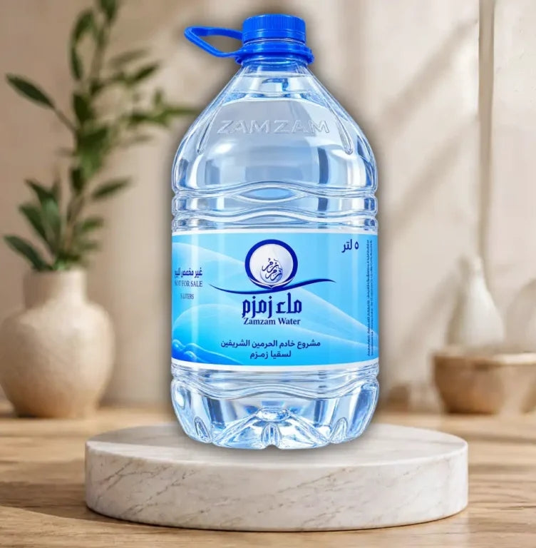 zamzam water 5ltr