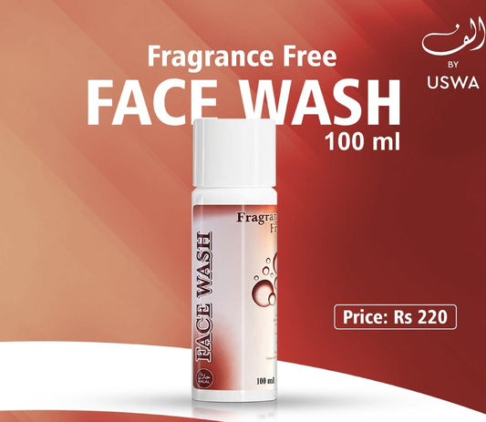 Fragrance - Free Face Wash 100ml - for Hajj O Umra