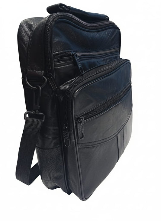 mens pure leather bag for hajj and umrah