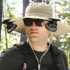 cap charging fan