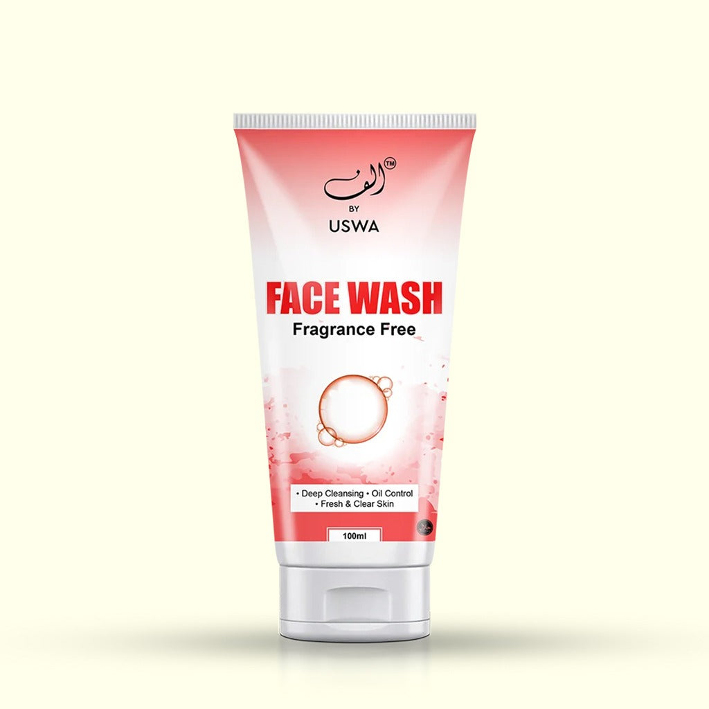 Fragrance - Free Face Wash 100ml - for Hajj O Umra