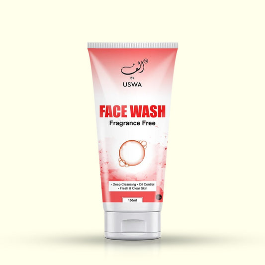 Fragrance - Free Face Wash 100ml - for Hajj O Umra